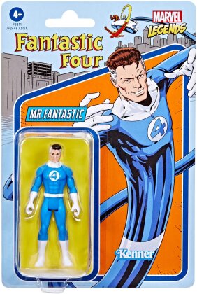 Figurine - Marvel Legends Retro - Mr Fantastique - 10 cm