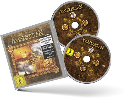 Masterplan - --- (2023 Reissue, AFM Records, Édition Anniversaire, CD + DVD)