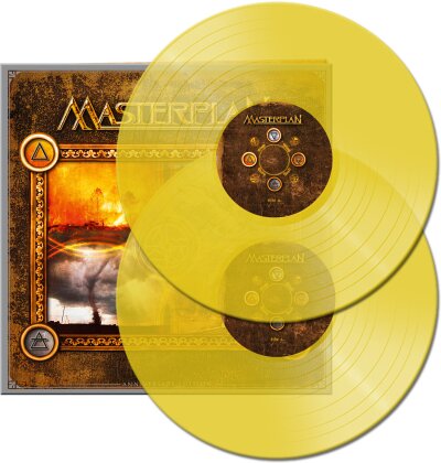 Masterplan - --- (2023 Reissue, AFM Records, Anniversary Edition, Yellow Vinyl, 2 LPs)