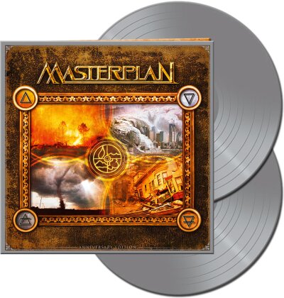 Masterplan - --- (2023 Reissue, AFM Records, Anniversary Edition, Silver Vinyl, 2 LPs)