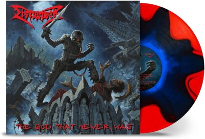 Dismember - The God That Never Was (Nuclear Blast, Blue-Red Split Vinyl, LP)