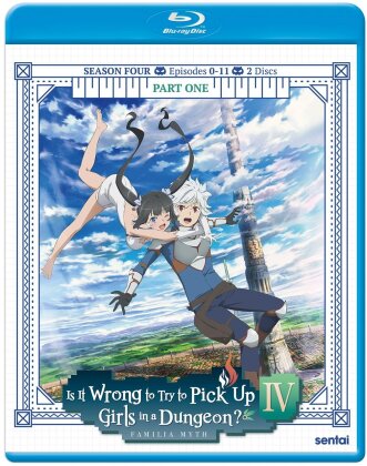 DanMachi: Is It Wrong to Try to Pick Up Girls in a Dungeon? IV - Familia Myth - Season 4 - Part 1 (2 Blu-rays)