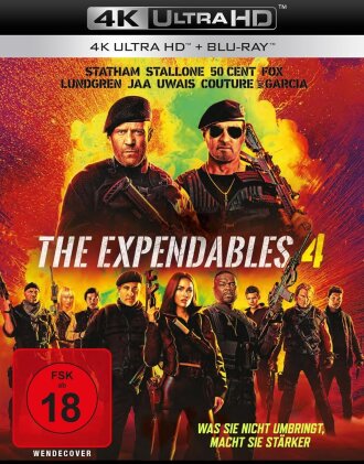 The Expendables 4 (2023) (4K Ultra HD + Blu-ray)