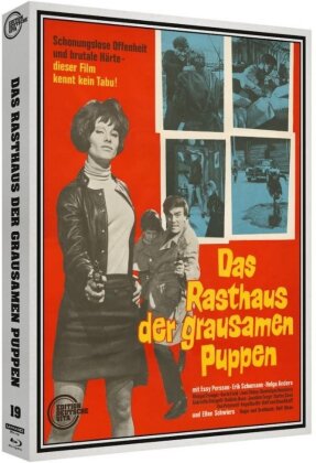 Rasthaus der grausamen Puppen (1967) (Cover A, Limited Edition, Mediabook, 4K Ultra HD + Blu-ray)