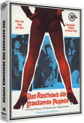 Rasthaus der grausamen Puppen (1967) (Cover B, Limited Edition, Mediabook, 4K Ultra HD + Blu-ray)