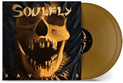 Soulfly - Savages (2023 Reissue, Nuclear Blast, Gold Vinyl, 2 LP)