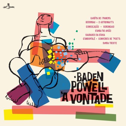 Baden Powell - A Vontade (2023 Reissue, Jazz Samba, Édition Limitée, LP)