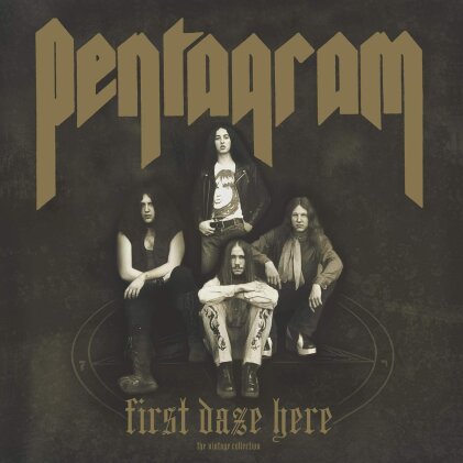Pentagram - First Daze Here (2023 Reissue, Limited Edition, White/Gold/Green Vinyl, LP)
