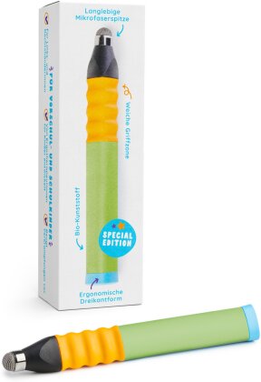 Edurino Eingabestift grün, d - ergonomischer Griff, weiche