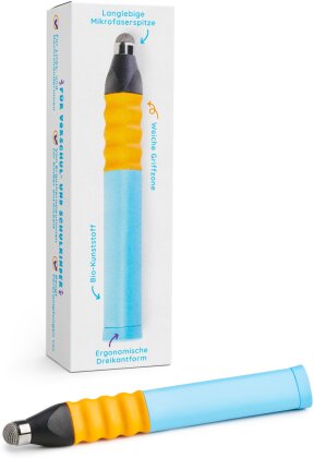 Edurino Eingabestift blau, d - ergonomischer Griff, weiche