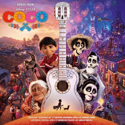 Songs From Coco (2023 Reissue, Walt Disney Records, Glow-In-The-Dark Vinyl, LP)