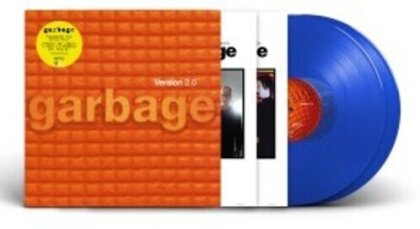 Garbage - Version 2.0 (2023 Reissue, BMG Rights Management, National Album Day 2023, Transparent Blue Vinyl, 2 LPs)