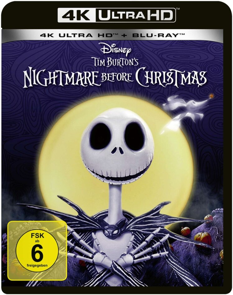 Nightmare Before Christmas (1993) (4K Ultra HD + Blu-ray)