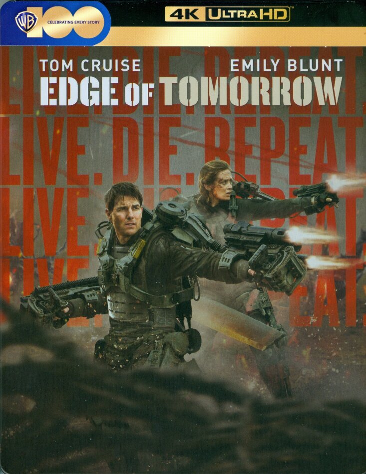 Edge of Tomorrow (2014) (Édition Limitée, Steelbook, 4K Ultra HD + Blu-ray)