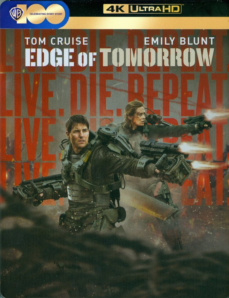 Edge of Tomorrow (2014) (Limited Edition, Steelbook, 4K Ultra HD + Blu-ray)