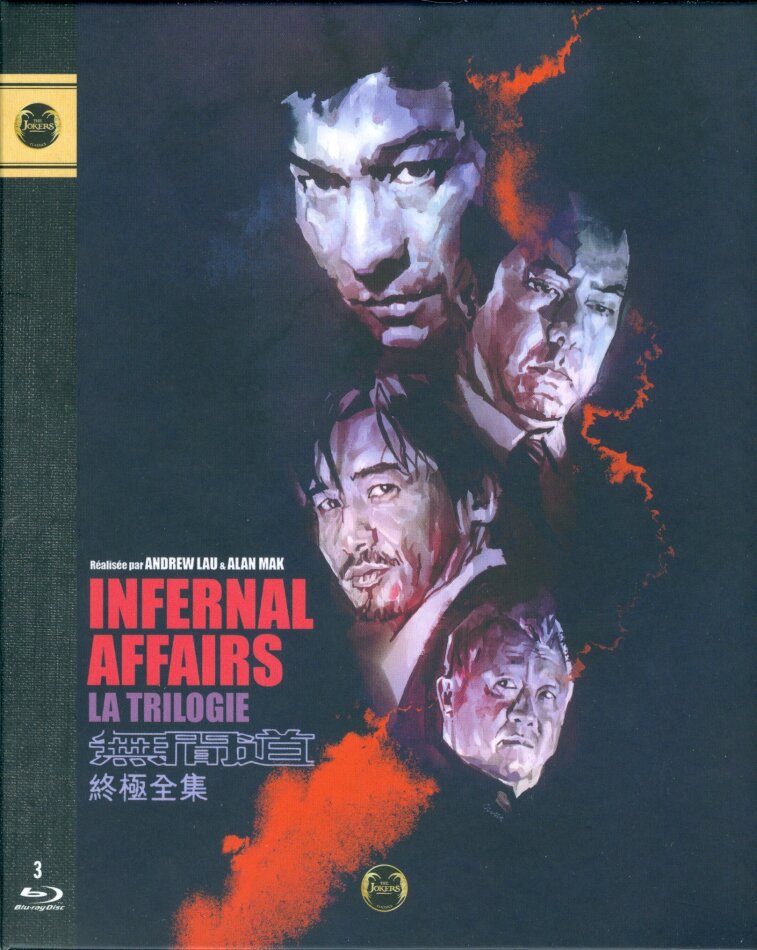 Infernal Affairs 1-3 - La Trilogie (Étui, Digibook, 3 Blu-ray)