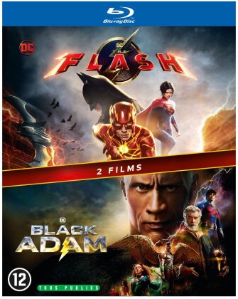 The Flash (2023) / Black Adam (2022) (2 Blu-rays)