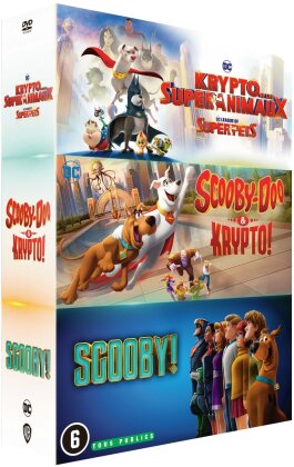 Krypto et les Super-Animaux - League of Super-Pets (2022) / Scooby-Doo & Krypto! (2023) / Scooby! (2020) (3 DVDs)