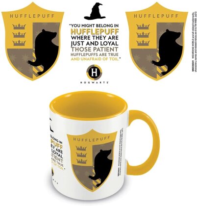 Harry Potter: Hufflepuff House Pride - Yellow Inner C Mug