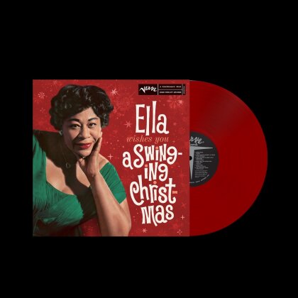 Ella Fitzgerald - Wishes You A Swinging Christmas (2023 Reissue, Verve, Red Vinyl, LP)