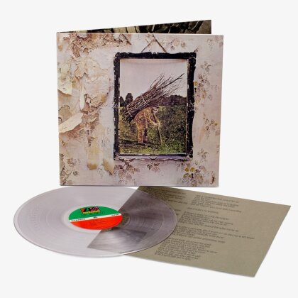 Led Zeppelin - IV (2023 Reissue, Atlantic, ATL75, Crystal Clear Diamond Vinyl, LP)