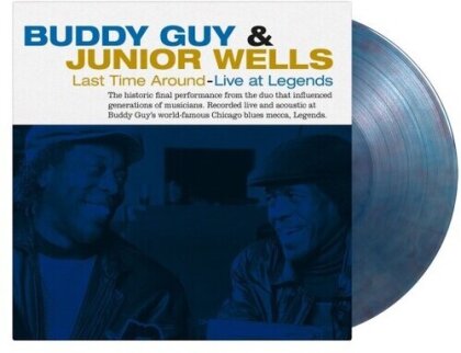 Buddy Guy & Junior Wells - Last Time Around -Live (2023 Reissue, Music On Vinyl, Limited to 1000 Copies, Blue/Red Marbled Vinyl, LP)