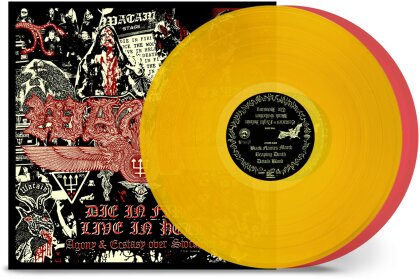 Watain - Die In Fire - Live In Hell (Yellow/Red Vinyl, 2 LPs)
