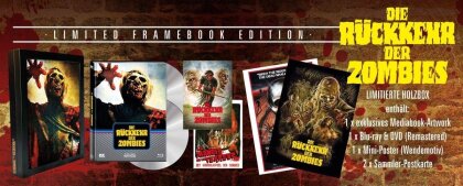Die Rückkehr der Zombies (1981) (Framebook, Édition Limitée, Version Remasterisée, Blu-ray + DVD)