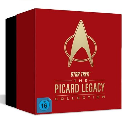 Star Trek: The Picard Legacy - Collection (Limited Edition, 54 Blu-rays)