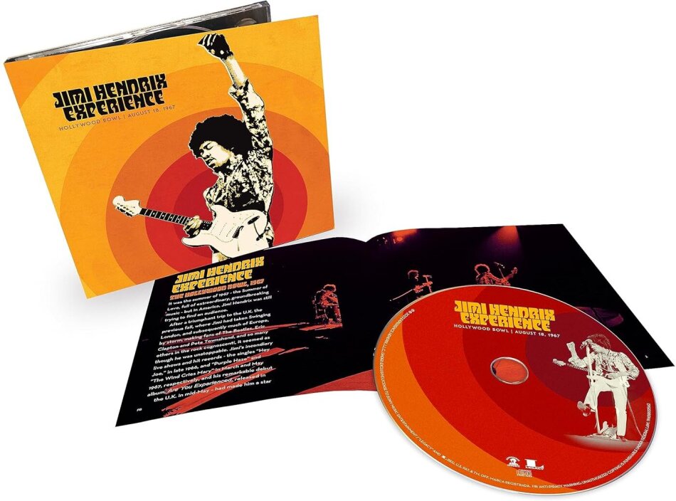Jimi Hendrix - Live At The Hollywood Bowl: August 18, 1967