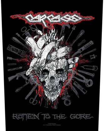 Carcass Back Patch - Rotten To The Gore