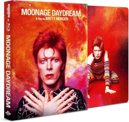 Moonage Daydream (2022) (Limited Collector's Edition, Steelbook, 4K Ultra HD + Blu-ray)