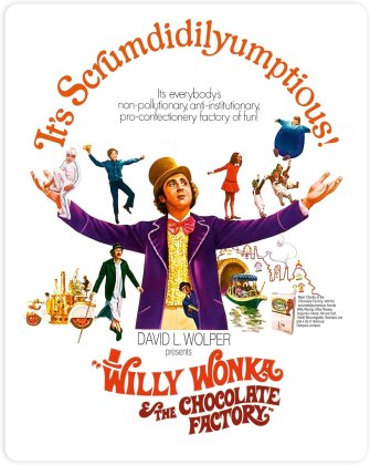 Willy Wonka & the Chocolate Factory (1971) (Limited Edition, Steelbook)