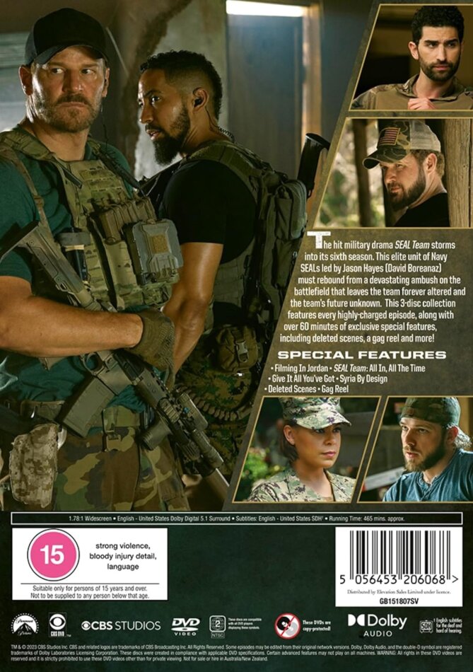 Film Series Like Seal Team SEAL Team Season (3 DVDs)