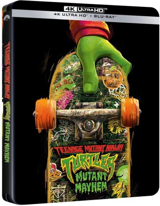 Teenage Mutant Ninja Turtles - Mutant Mayhem (2023) (Édition Limitée, Steelbook, 4K Ultra HD + Blu-ray)