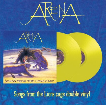 Arena - Songs From The Lion's Cage (Yellow Vinyl, 2 LPs)