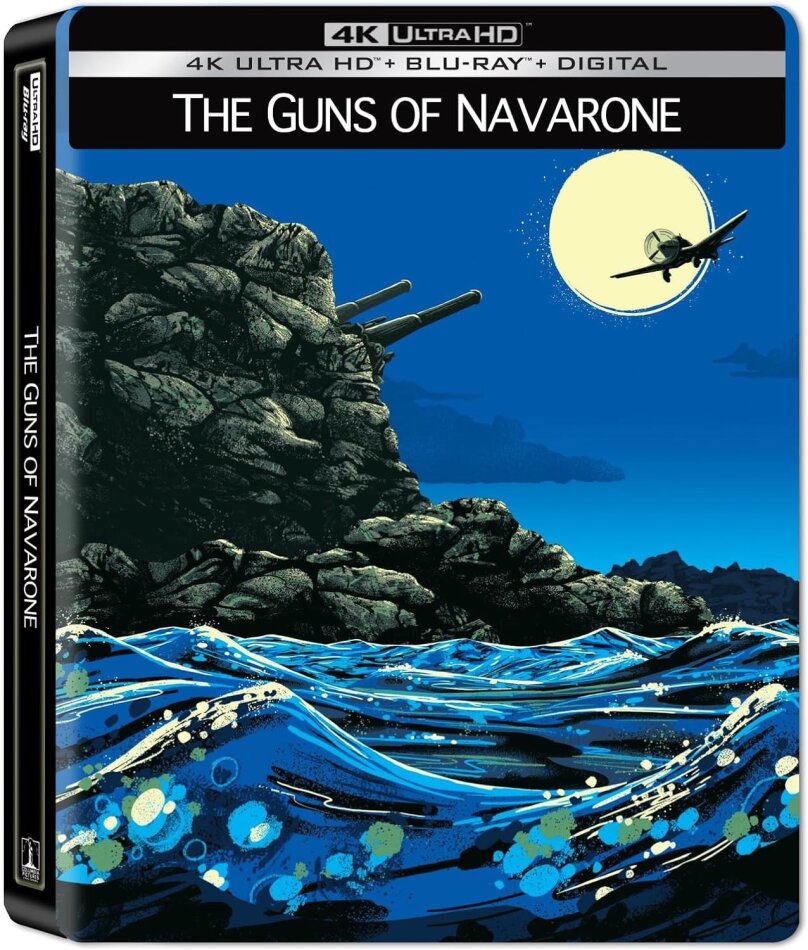 The Guns of Navarone (1961) (Limited Edition, Steelbook, 4K Ultra HD + Blu-ray)