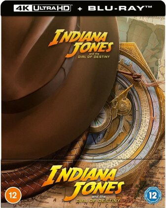 Indiana Jones and the Dial of Destiny (2023) (Limited Edition, Steelbook, 4K Ultra HD + Blu-ray)