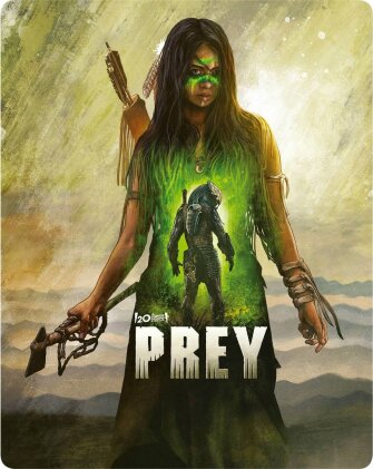 Prey (2022) (Limited Edition, Steelbook, 4K Ultra HD + Blu-ray)