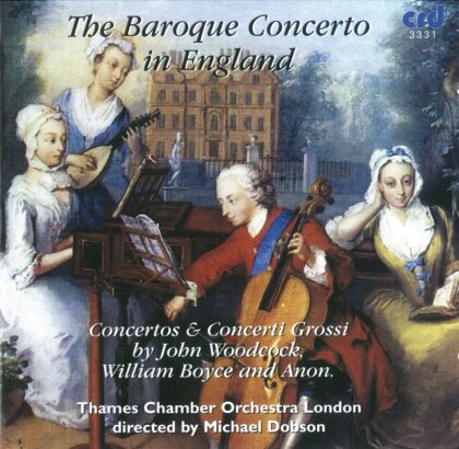 Thames Chamber Orchestra London & Michael Dobson - The Baroque Concerto in England