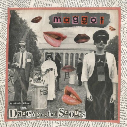 Dazey & The Scouts - Maggot (SPLIT HOT PINK & BABY BLUE VINYL, 10" Maxi)