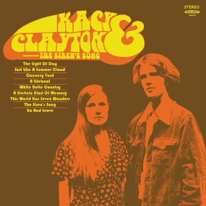Kacy & Clayton - The Siren's Song (2023 Reissue, New West Records, TRANSPARENT ORANGE VINYL, LP)