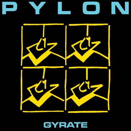 Pylon (Post-Punk) - Gyrate (2023 Reissue, New West Records, METALLIC GOLD VINYL, LP)