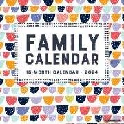 Family Planner 2024 12 X 12 Wall Calendar