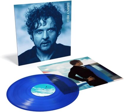 Simply Red - Blue (2023 Reissue, National Album Day 2023, Blue vinyl, LP)