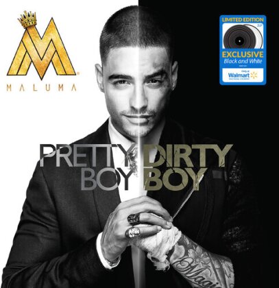Maluma - Pretty Boy Dirty Boy (Walmart Edition, Black/White Vinyl, 2 LPs)