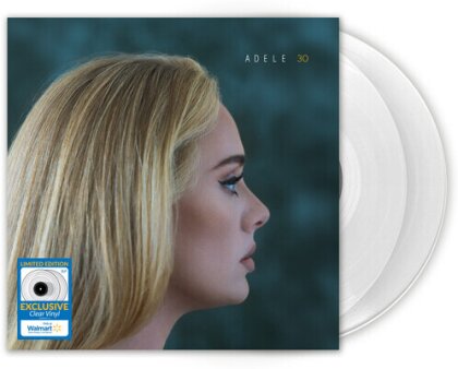 Adele - 30 (Walmart Edition, Clear Vinyl, 2 LPs)