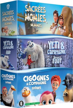 Sacrées momies / Yéti & Compagnie / Cigognes et compagnie (3 DVD)