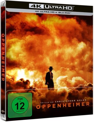 Oppenheimer (2023) (Édition Limitée, Steelbook, 4K Ultra HD + 2 Blu-ray)