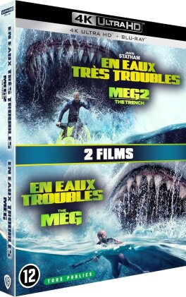 En eaux troubles (2018) / En eaux très troubles (2023) (2 4K Ultra HDs + 2 Blu-ray)